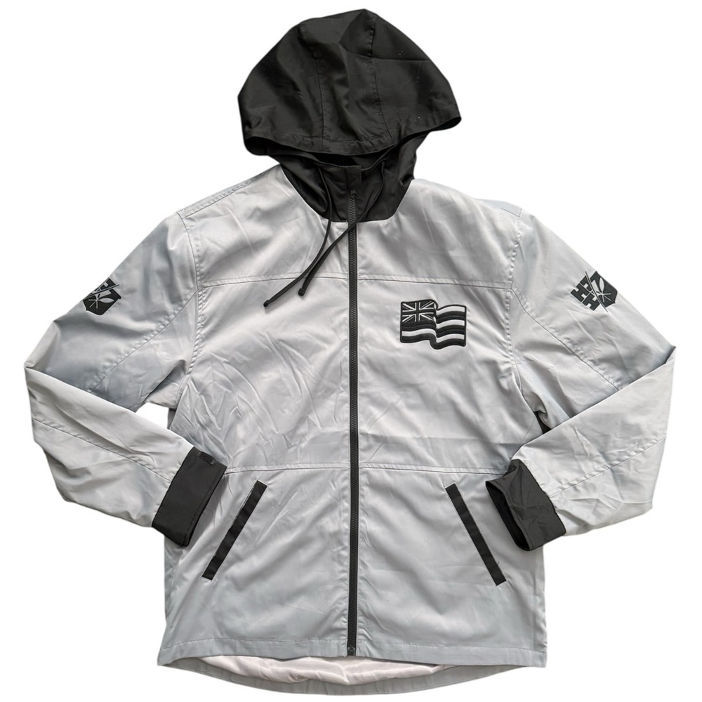 HI Finest Embroidered Hooded Windbreaker